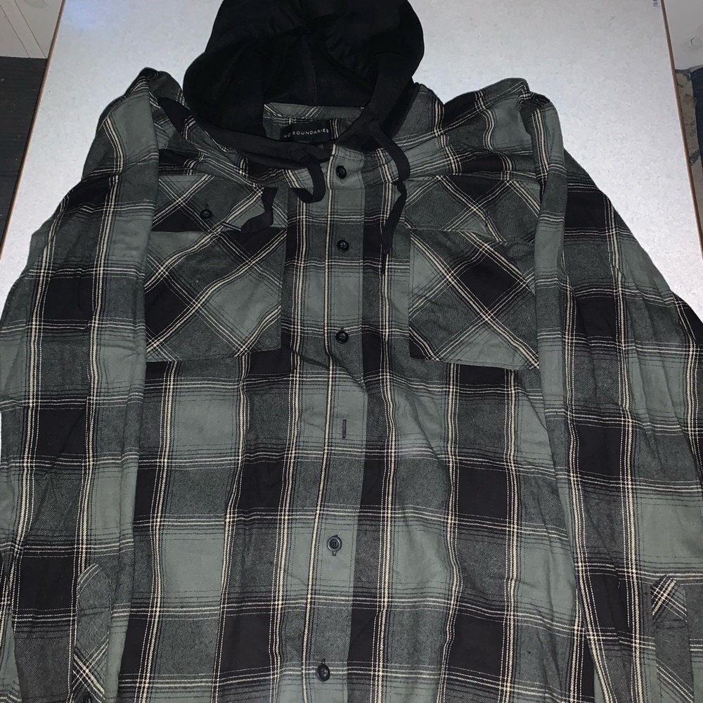 Men’s Flannel Hoodie